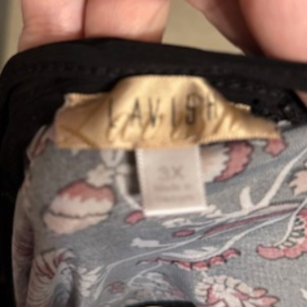LAVISH Blouse Size 3X - Picture 3 of 3